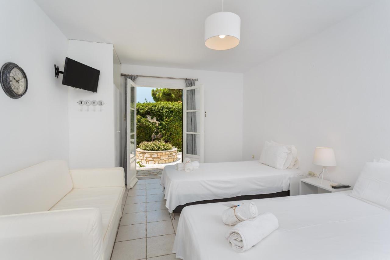 Tzane Studios & Apartments - Steps Away From Golden Beach 흐리시 악티 외부 사진